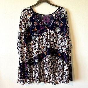 Free People Floral Blossom Tunic (S)